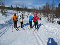 Tehy Ylläksellä keväällä 2014